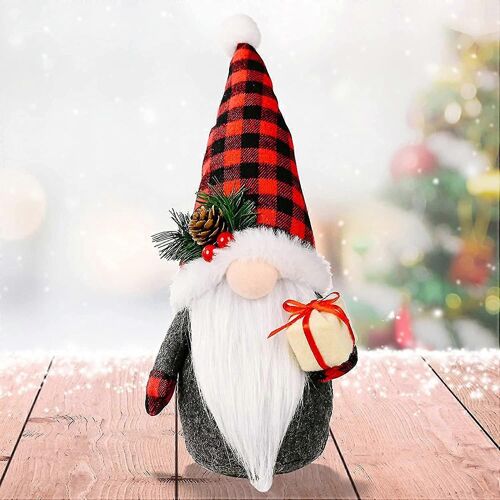 1 gnome suédois en peluche (vieil homme)