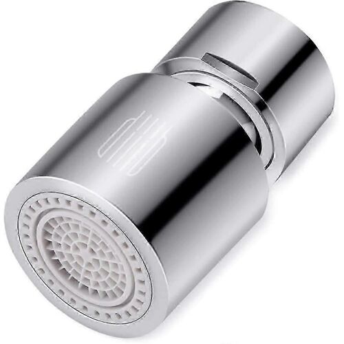 Aérateur de robinet, filtre aérateur pivotant à 360° avec 2 modes de pulvérisation, accessoires de détartrage anti-éclaboussures pour évier de cuisine de salle de bain.