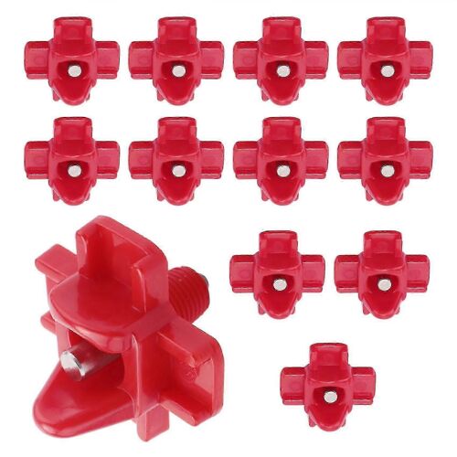 Lot De 12 Tétines Automatiques Horizontales À Montage Latéral Pour Volaille, Abreuvoir Propre Pour Poulet Ou Caille