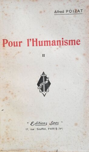 Pour L'humanisme Ii