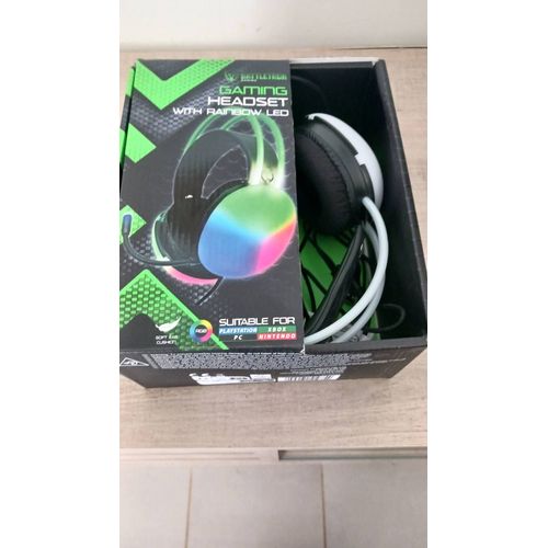 Casque Gamer Lumineux Filaire