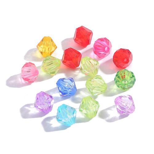 Perles Acryliques 10mm 50pcs