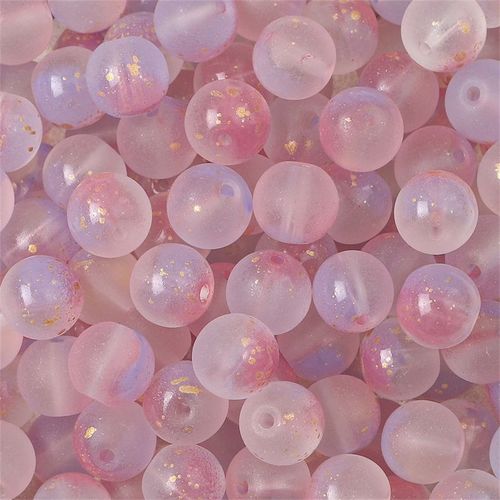 Perles En Verre Rondes 10mm 30pcs/Sac