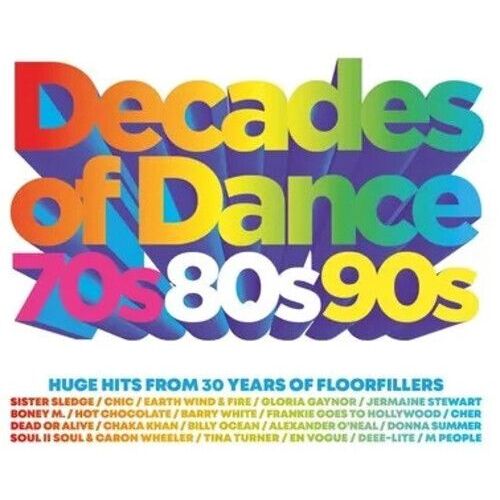Various Artists - Decades Of Dance: 70s 80s 90s / Various [Compact Discs] Uk - Import