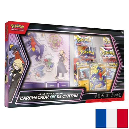 Pokémon Coffret Collection Premium Carchacrok Ex De Cynthia