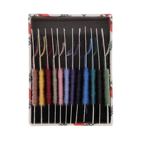 Laine St Pierre A Broder Boite De 12 Cartes Assor (Boite De 12)