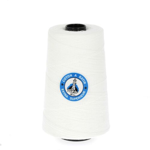 Fil Coton À Batir 100g 5 Cônes Fil Au Chinois