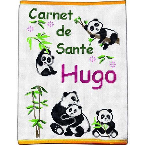 Carnet De Sante Pandas- Biais Jaune 24x42