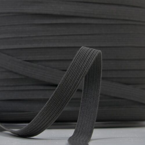 Tresse Élastique Plate 7,5 Mm/10gommes 750075 (Rouleau De 50)