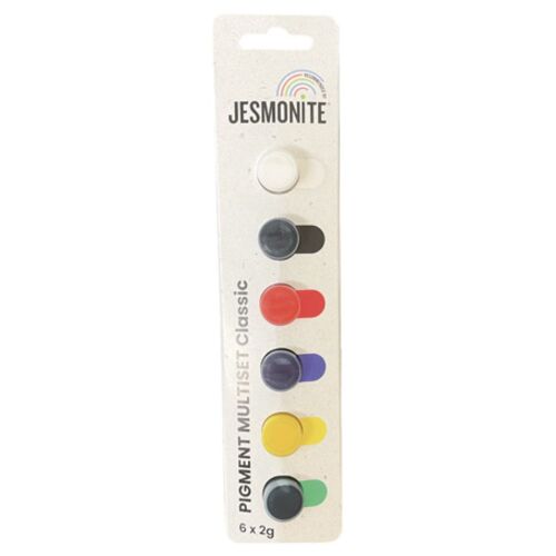 Jesmonite Pigments Barrette 6x2g Classique