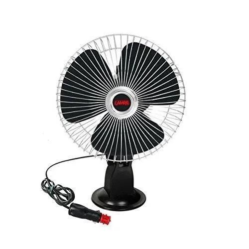 Ventilateur - Lampa - 73112 - 12 V - 16 W - Grille métallique chromée