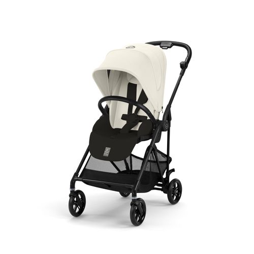 Poussette Ultra Légère Melio Carbon Canvas White - Cybex