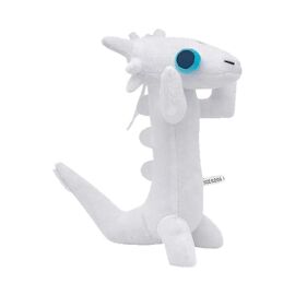 Peluche Dragon Dansant Blanc, 10 Pouces Peluche Jouet Mignon Et Amusant, Cadeaux Pour Halloween, Amis, Famille