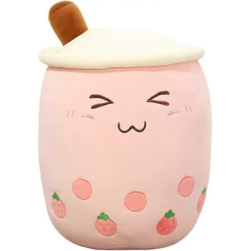 Peluche - peluche peluche oreiller poupée pour enfants, mignon bubble tea doudou coussin super doux oreiller de couchage pour canapé - décoration d'intérieur cadeau d'anniversaire, 24cm