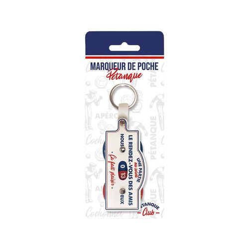 Compteur De Points Pétanque Stc Sas Marqueur De Poche Petanque Club Blanc Unique