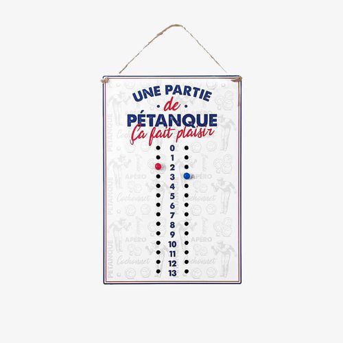 Compteur De Points Pétanque Stc Sas Compteur Points Petanque Club Blanc Unique