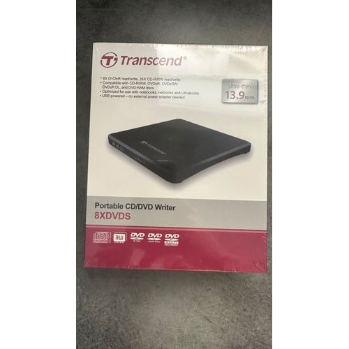 Transcend Portable CD/DVD Writer 8XDVDS