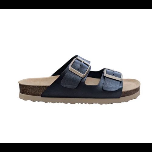 Another Step Sandales Marine Métallisé