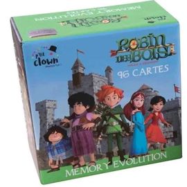 P'tit Clown Re14017 - Jeu Memory Evolution Robin Des Bois¿