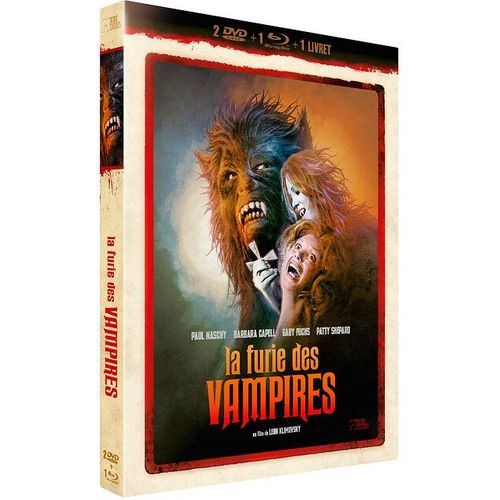 La Furie Des Vampires - Édition Collector Blu-Ray + 2 Dvd + Livret