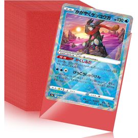 Mdy-100 Pcs Pochette Carte, Protege Carte 65 X 90mm, Pochette Pour Carte Transparente Hd, Protection Carte Pour Carte Magic, Star Wars, Yugioh, Sleeve Mat