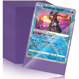 Mdy-100 Pcs Pochette Carte, Protege Carte 65 X 90mm, Pochette Pour Carte Transparente Hd, Protection Carte Pour Carte Magic, Star Wars, Yugioh, Sleeve Mat