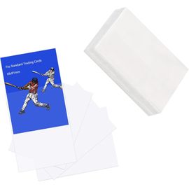 Mdy-100 Pcs Protege Carte, Pochette Carte 66 * 91mm, Pochettes Standard Card Sleeves Transparentes Pour Carte Magic, Star Wars, Yugioh