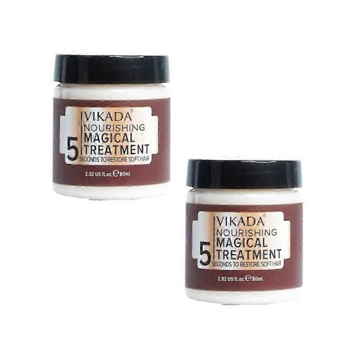 2pcs 80ml Miracle 5-Second Scalp Treatment Masque Capillaire Racine Brillance Produits De Lissage & De Lissant