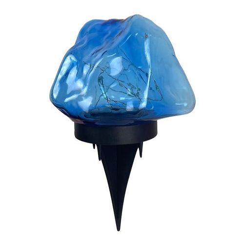 Une pièce de pierre en plastique solaire cour villa décoration pelouse étanche prise de sol lampe extérieure
