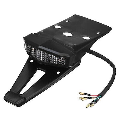 Moto Arrière Garde-Boue Frein Arrière Feu D'immatriculation Lampes De Plaque D'immatriculation Moto Tout-Terrain