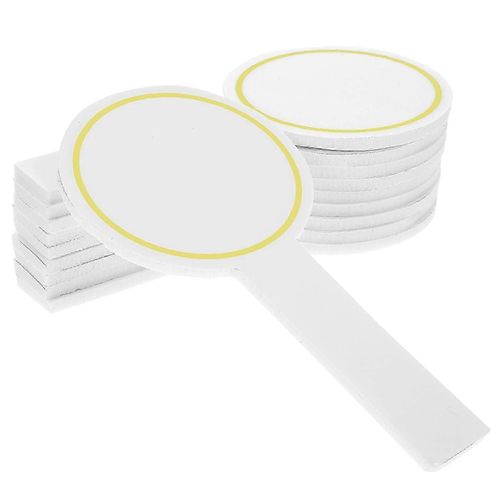 6pcs Planches Portables Pagaies Simple Face Tableaux Blancs Rembourrés Tableaux Blancs