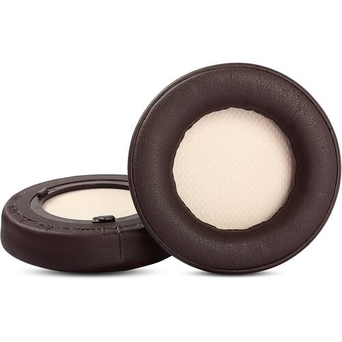 Replacement Ear Pads Compatible with Corsair Virtuoso RGB Wireless SE Memory Foam Gaming Headset (Brown/Plastic Ring)