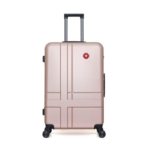 SWISS KOPPER - Valise Grand Format ABS USTER 4 Roues 75 cm