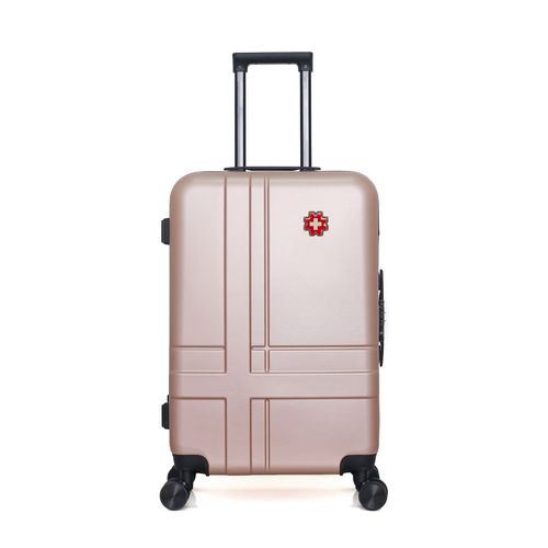 SWISS KOPPER - Valise Weekend ABS USTER 4 Roues 65 cm