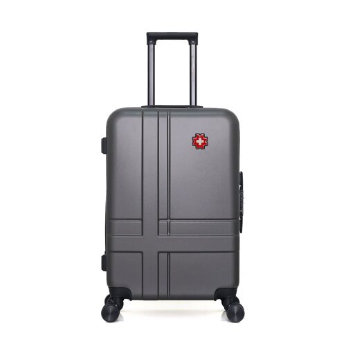 SWISS KOPPER - Valise Weekend ABS USTER 4 Roues 65 cm