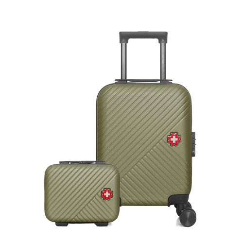 SWISS KOPPER - Lot de 2 - Valise cabine XXS et vanity SPIEZ