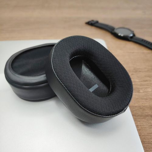 Remplacement des Coussinets Compatible avec Yamaha HPH-MT8 Monitor Coussinets d'oreille en Tissu Respirant/Mousse Haute densité