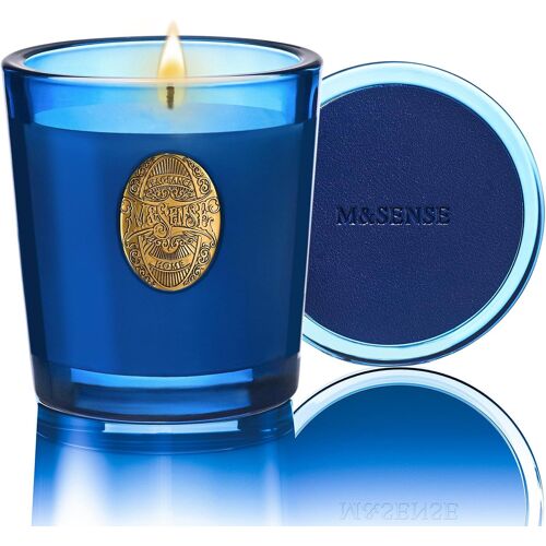Bougie Parfumée Rêve d'océan,260g Bougie Parfumée en Pot Bougie de Soja Naturelle,50 Heures de Combustion,Cadeaux Bougies Cadeau Anniversaire Pour Femmes & Hommes