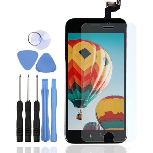 Écran Pour Ecran Avec Bouton Home, Capteur De Proximité De La Caméra Frontale, Haut Parleur, Iphone 6s Lcd Complet Tactile De Remplacement En Verre + Outils De Réparation