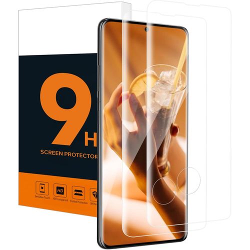 SJZG-Verre Trempé Pour Samsung Galaxy S20 Plus 5G, Haute Sensibilité Vitre Protection, Dureté 9H Anti Rayures, Sans Bulle, 2 Pièce 3D Full Cover Transparent, Ultra Hd S20 Plus Protection Écran
