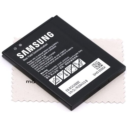 Batterie Pour D'origine Eb-Bg525aby Pour Samsung Galaxy Xcover 5 (G525f) Avec Chiffon De Nettoyage D'écran Mungoo