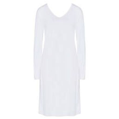 Hanro Chemise De Nuit Manches Longues En Coton Cotton Silk