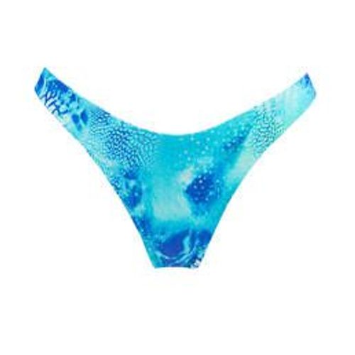 Luli Fama Bas De Maillot De Bain Slip Brésilien Aqua Dreams