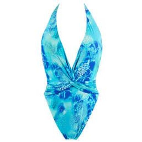 Luli Fama Maillot De Bain 1 Pièce Dos Nu Sans Armatures Aqua Dreams
