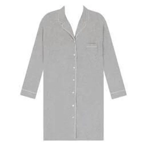 Le Chat Chemise De Nuit Boutonnée En Coton Et Modal Les Intemporelles