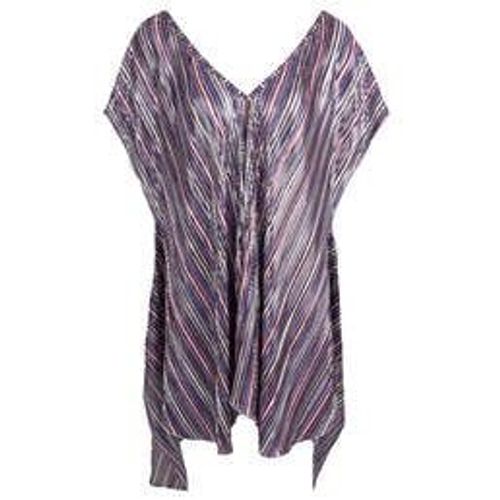 Acquadicocco Caftan De Plage Purple Foil