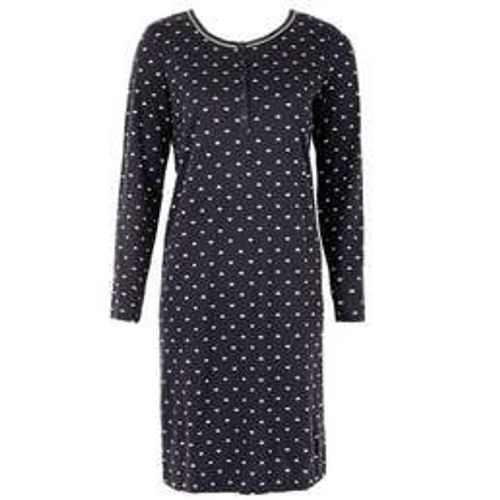Calida Chemise De Nuit Manches Longues En Coton Night Lovers