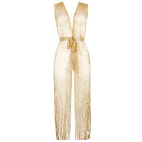 Luli Fama Caftan De Plage Long Beachwear