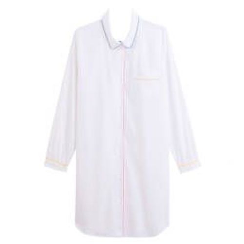 Laurence Tavernier Chemise De Nuit En Coton Essentiel Uni