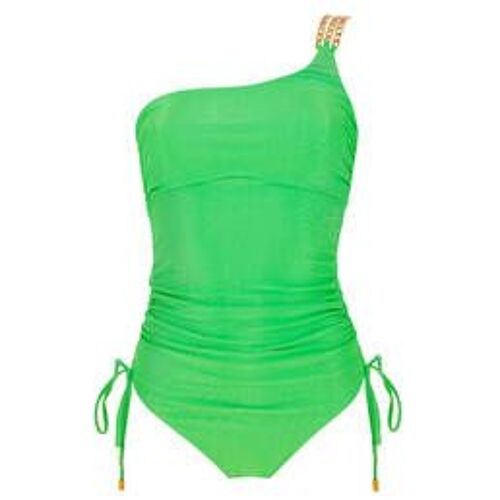 Marjolaine Maillot De Bain 1 Pièce Asymétrique Sans Armatures Ambre Swim